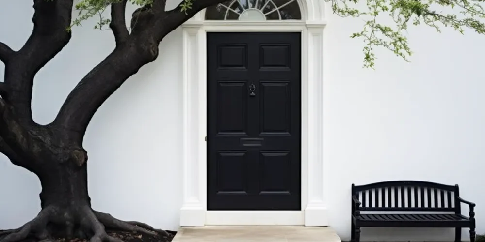 Black Front Doors