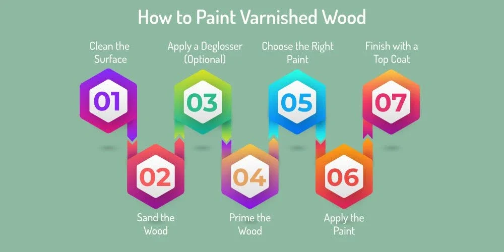 Paint Varnished Wood