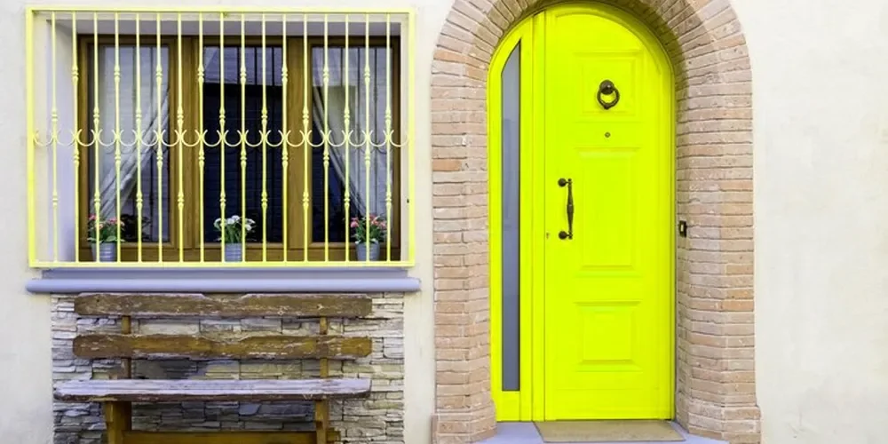 Yellow Front Doors